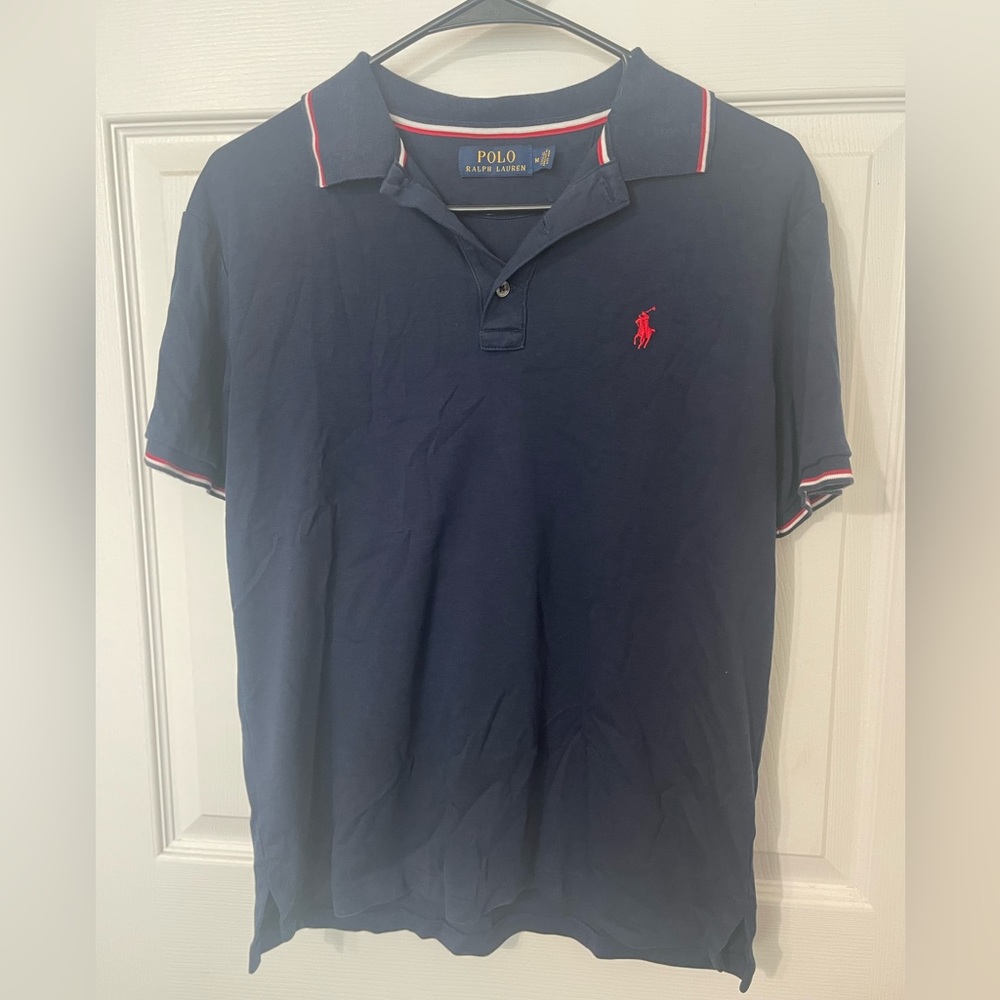 Polo Ralph Lauren Blue Polo Shirt Size M